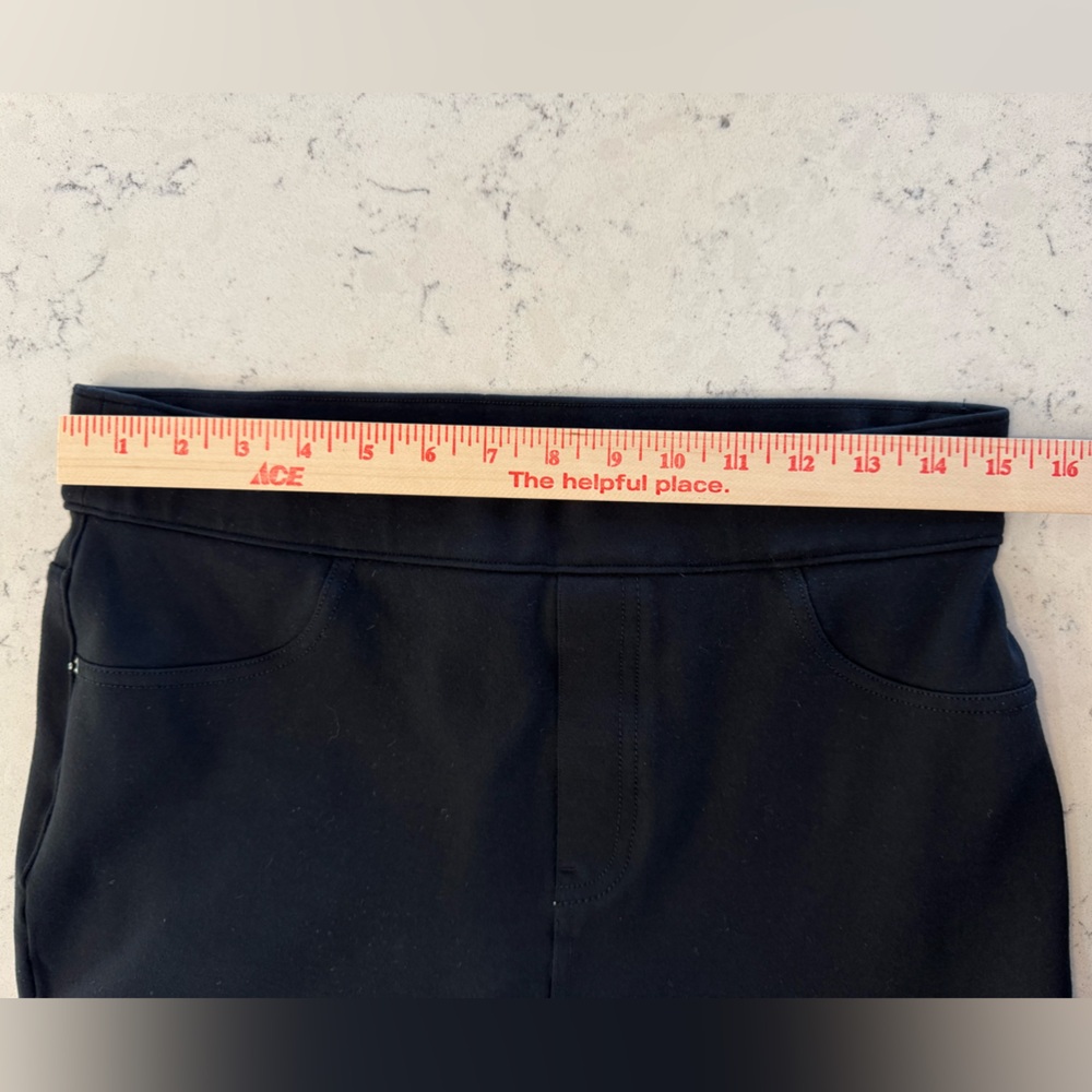 Spanx 20202R Perfect Black Ponte Ankle Pant Women’s Size L - Picture 11 of 15